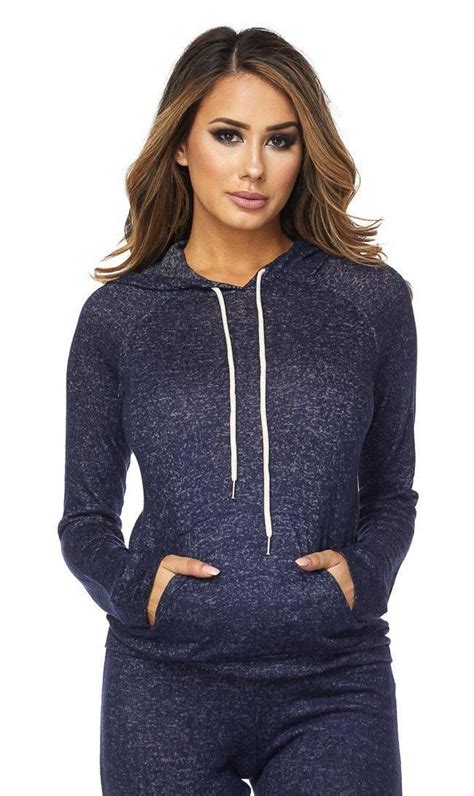 navy blue slick hoodie thin.